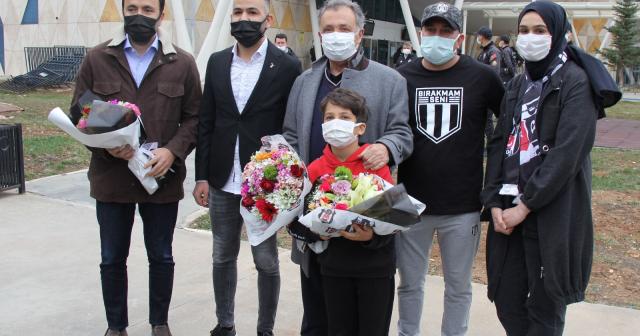 Lider Beşiktaş kafilesi Sivas’a geldi