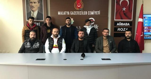Yeni Malatyaspor taraftarlarından takıma tepki