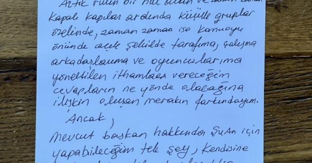 Fatih Terim’den Mustafa Cengiz açıklaması