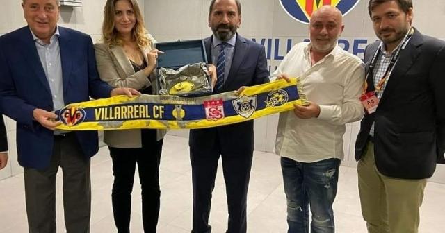 Sivasspor, Villarreal’e başarılar diledi