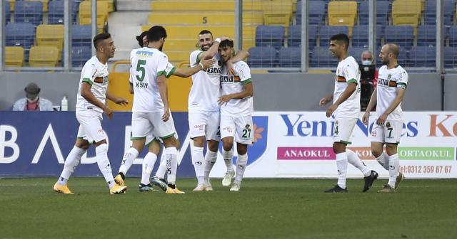Süper Lig: MKE Ankaragücü: 0 - Aytemiz Alanyaspor: 1 (İlk yarı)