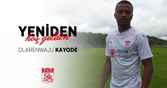 Sivasspor, Kayode ile yeniden anlaştı