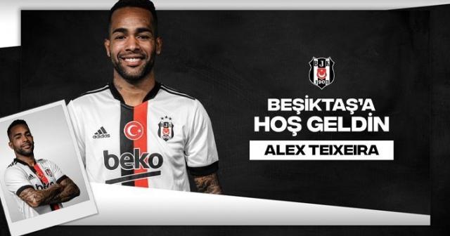 Alex Teixeira resmen Beşiktaş’ta