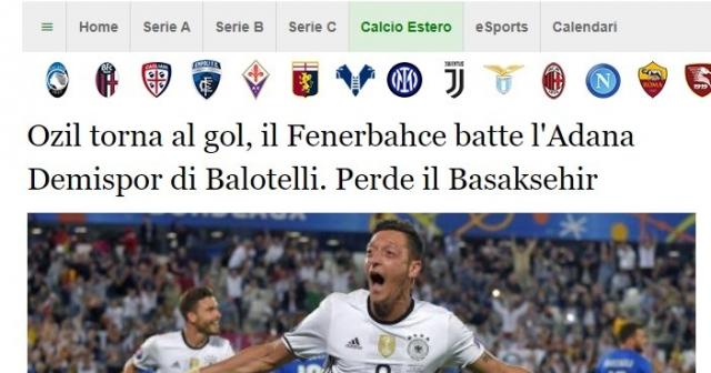 Mesut Özil’in ilk golü dünya basınında