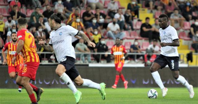 Süper Lig: Y. Kayserispor: 1 - Adana Demirspor: 0 (İlk yarı)