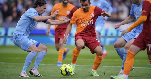 UEFA Avrupa Ligi: Randers: 0 - Galatasaray: 1 (İlk yarı)