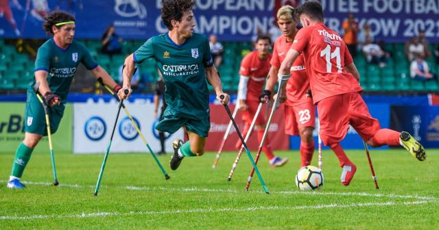 Ampute Futbol Milli Takımı, Avrupa Şampiyonası’nda çeyrek finalde