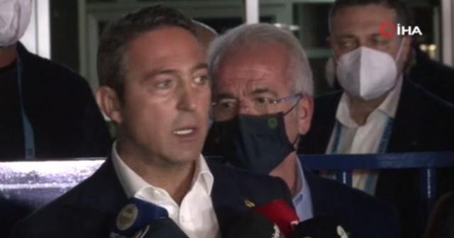 Ali Koç: “Taraftarın tepkisi haklı“