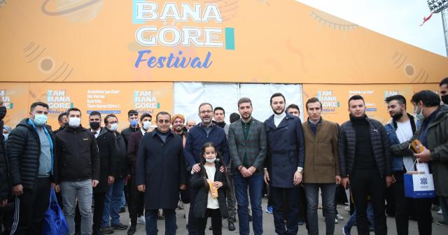 Gençlik ve Spor Bakanı Kasapoğlu’ndan Gençlik Festivali’ne ziyaret