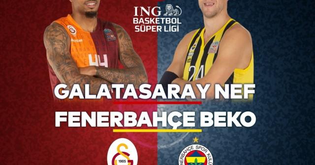 Basketbolda derbi haftası: Galatasaray NEF - Fenerbahçe Beko