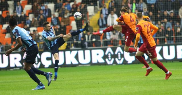 Spor Toto Süper Lig: Adana Demirspor: 0 - Galatasaray: 0 (İlk yarı)