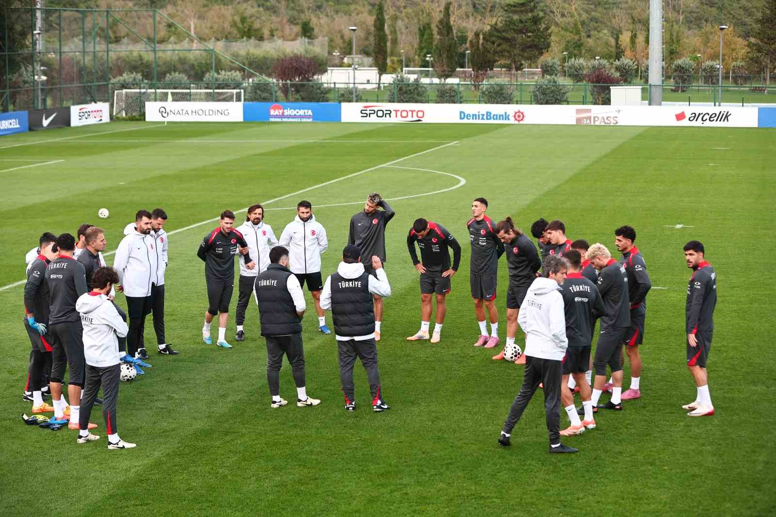 A Milli Futbol Takımı, Gürcistan maçının hazırlıklarına başladı