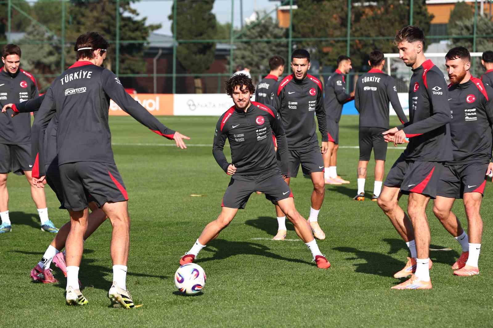 A Milli Takım, İspanya maçına hazır