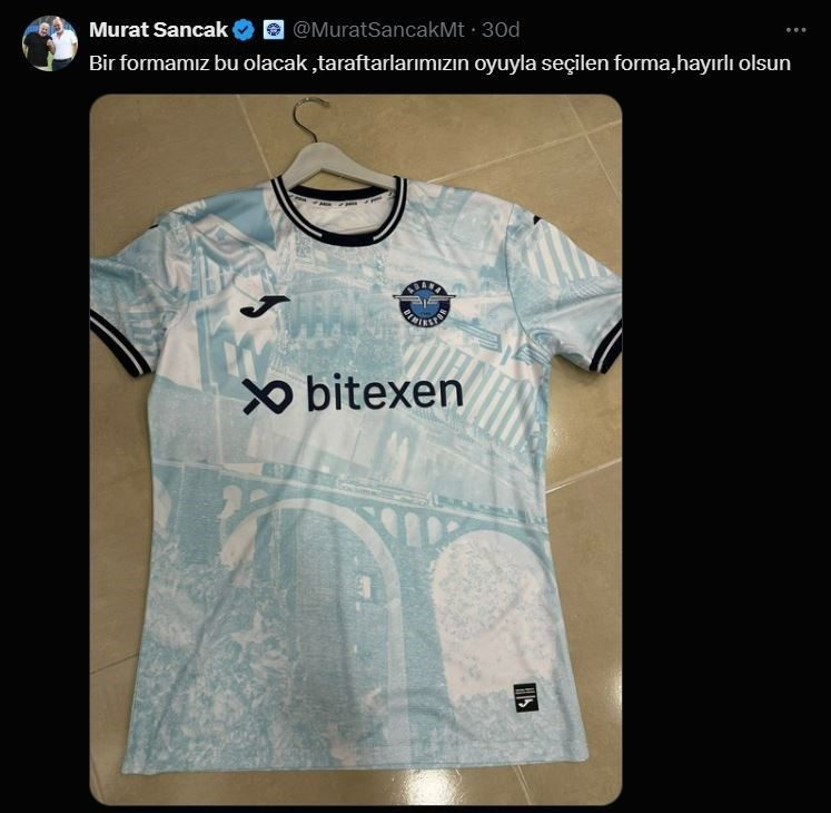 Adanaspor'un Yeni Formasıyla Kentin Kalbi Sahalarda Atıyor