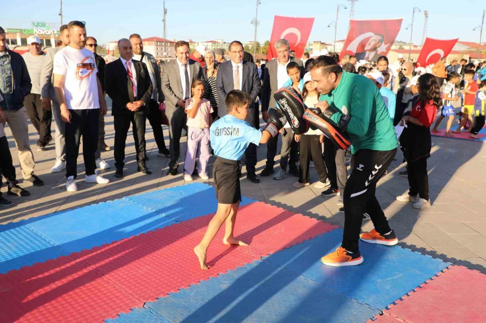 Ağrı’da Avrupa Spor Haftası etkinlikleri düzenlendi