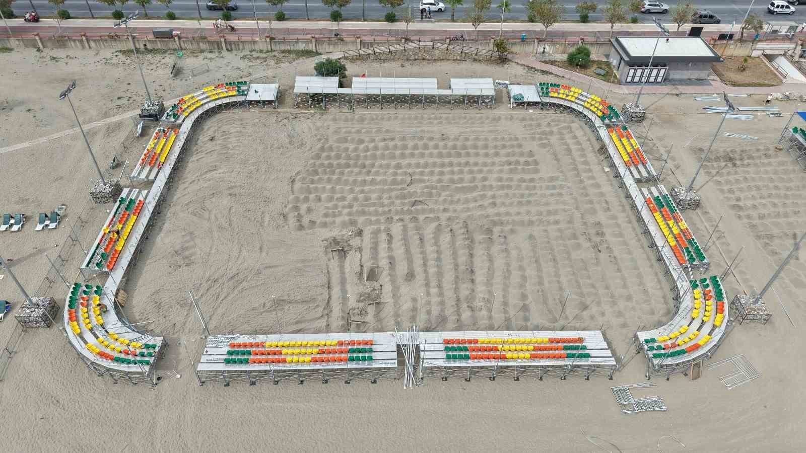 Alanya Uluslararası Plaj Sporları Merkezi, uluslararası arenada sahneye çıkıyor