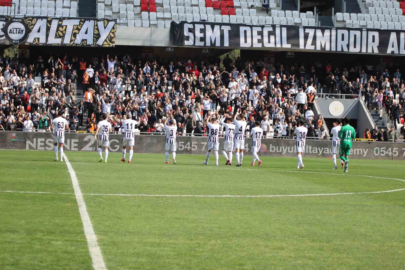 Altay, İskenderunspor’a kaybederse 3. Lig’e düşecek