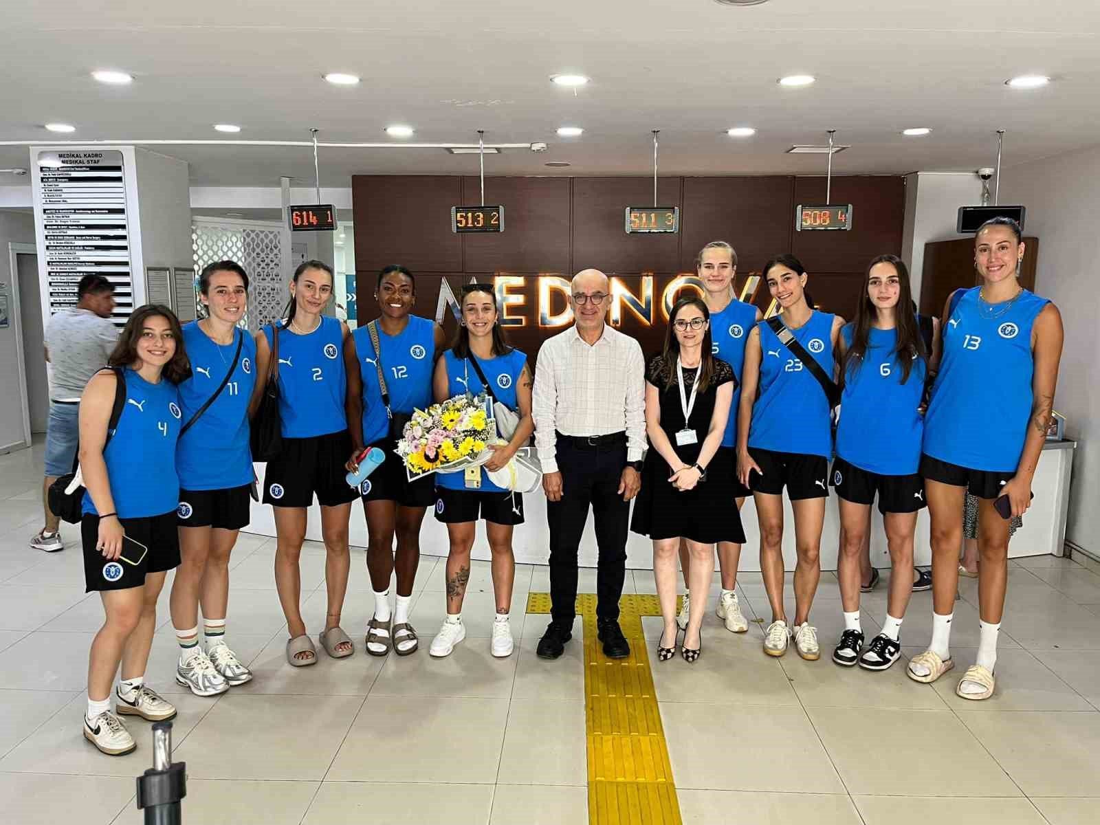 Aydın Voleybolcuları Sağlıklı Bir Sezon İçin Taramadan Geçti