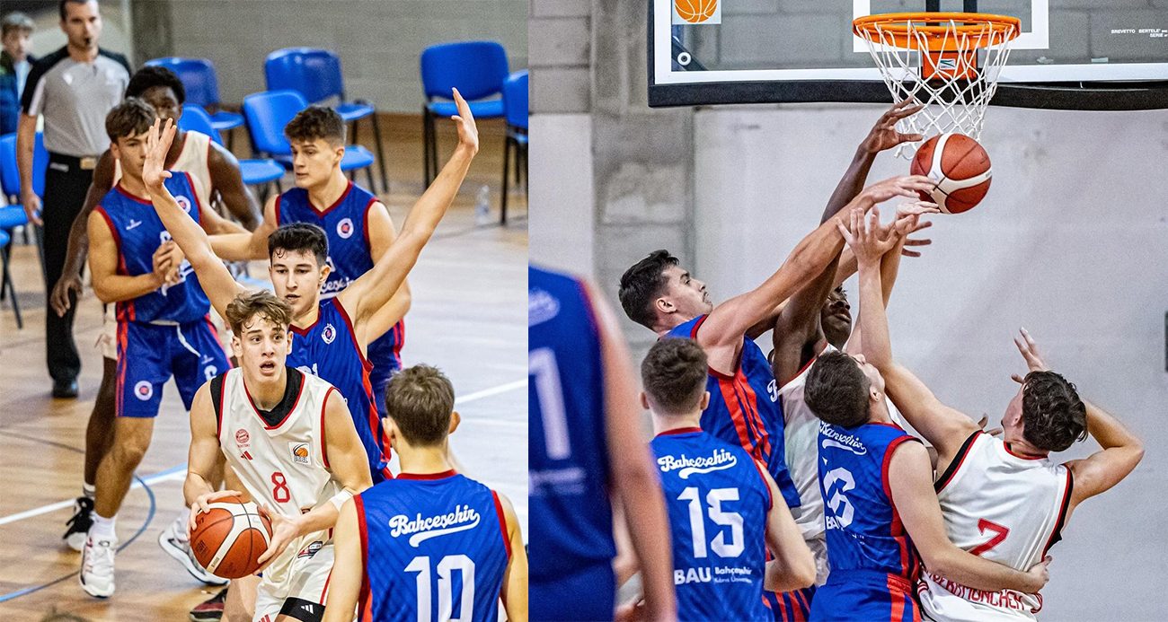 Avrupa Sahnesinde Bahçeşehir Koleji U16 Basketbol Takımı'nın Parlak Performansı