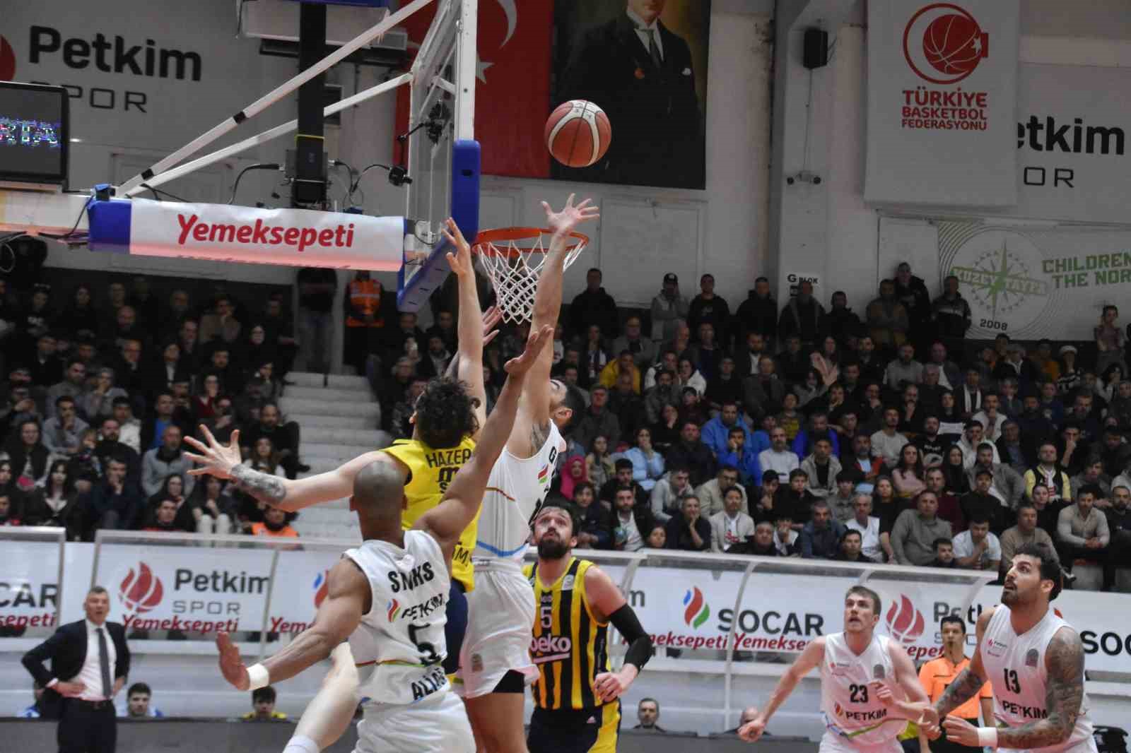 Basketbol Süper Ligi: Aliağa Petkimspor: 59 – Fenerbahçe Beko: 81