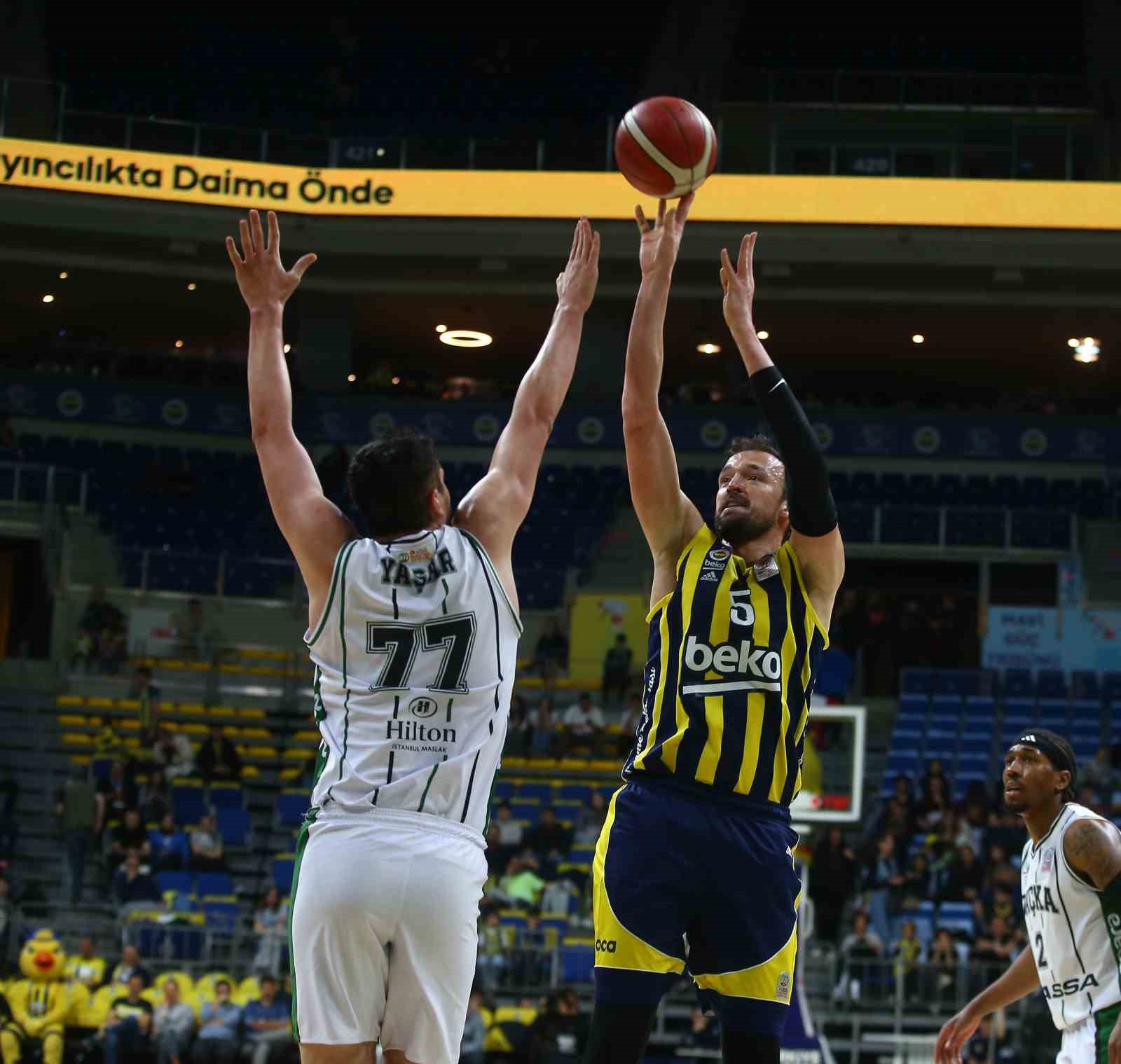 Basketbol Süper Ligi: Fenerbahçe Beko: 110 – Darüşşafaka: 77