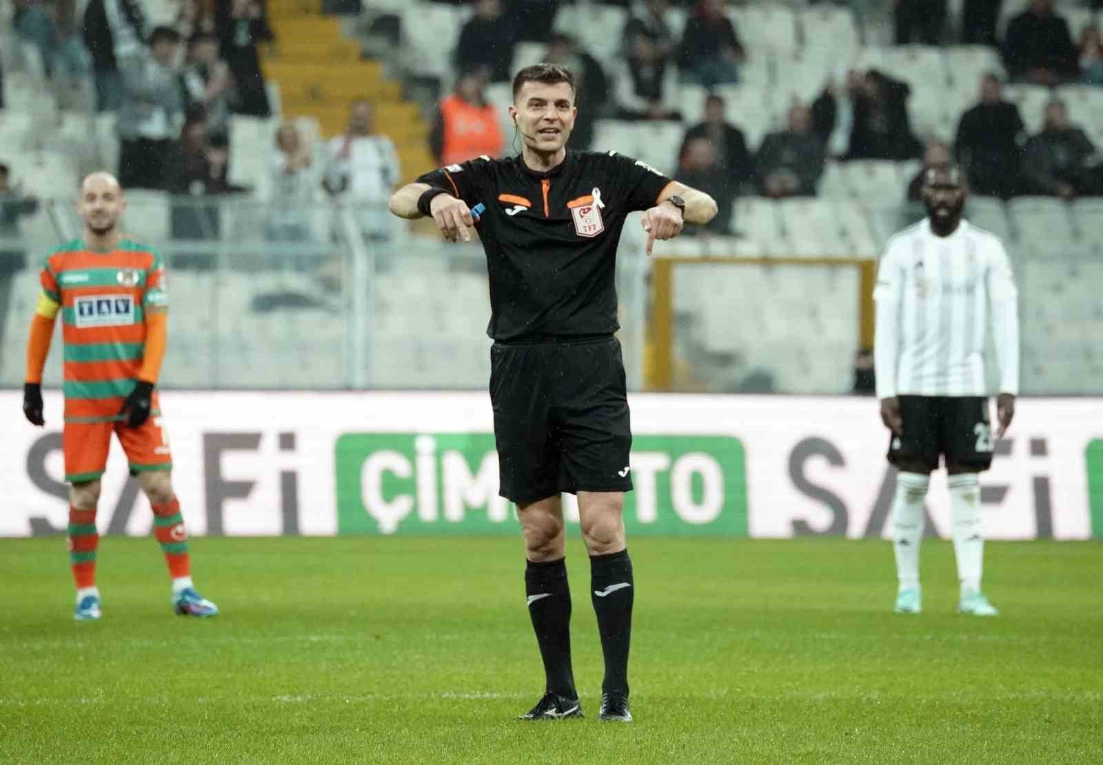Beşiktaş - Alanyaspor maçının VAR’ı Ümit Öztürk oldu