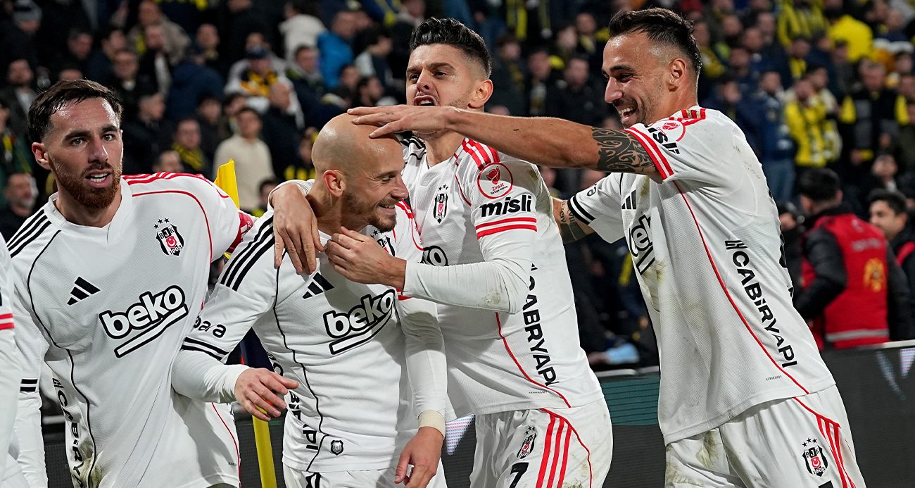 Beşiktaş, bu sezon ilk kez büyük bir maçı öne geçip kazandı