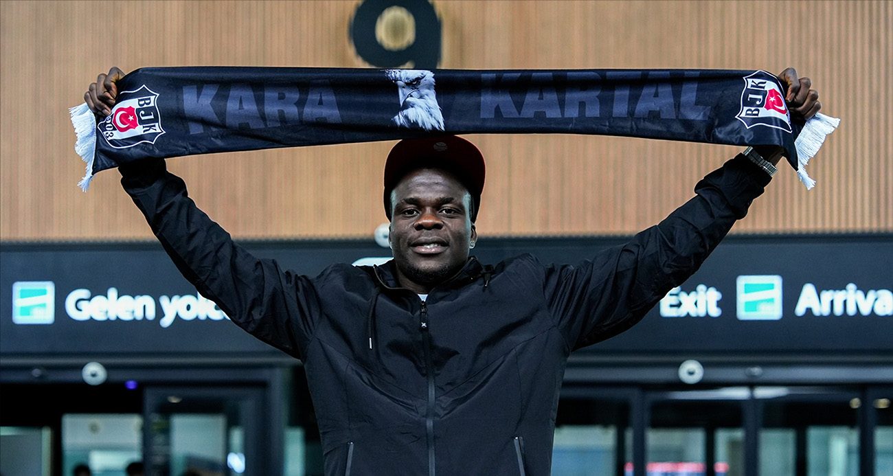 Beşiktaş’ın anlaşmaya vardığı Junior Olaitan, İstanbul’a geldi