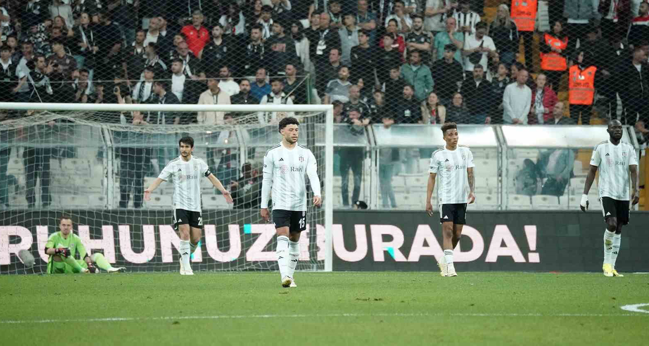 Beşiktaş’ın galibiyet hasreti 5 maça çıktı