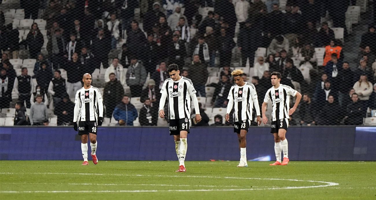 Beşiktaş’ın savunması da çöktü