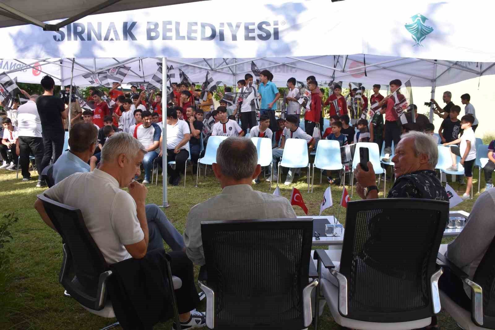 Beşiktaş U16 ile Şırnak Petrolspor U16 dostluk maçında buluştu