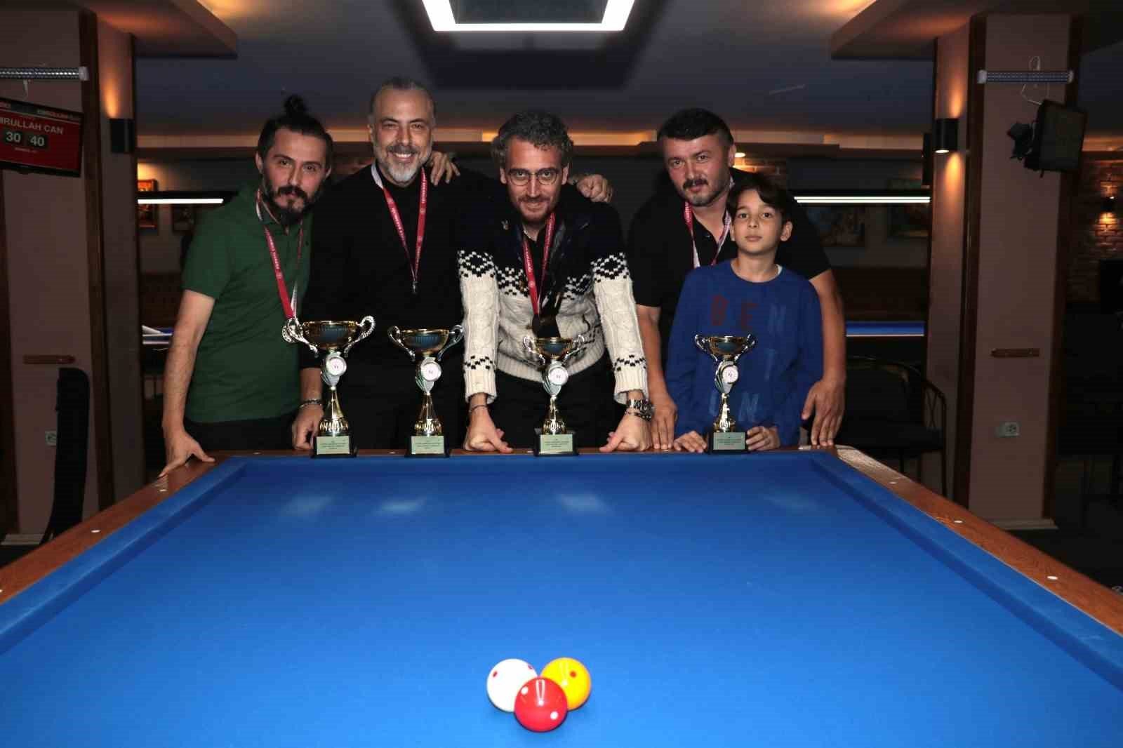 Bilardo Cumhuriyet Kupası'nın Şampiyonu Samsun'da Belli Oldu