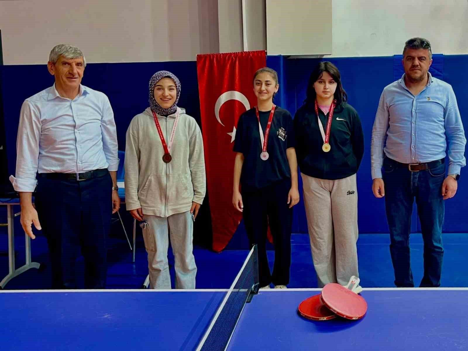 Bilecik’te Liseler Arası Masa Tenisi Müsabakaları tamamlandı