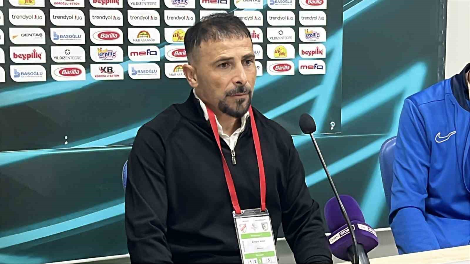 Boluspor – Bodrum FK maçının ardından