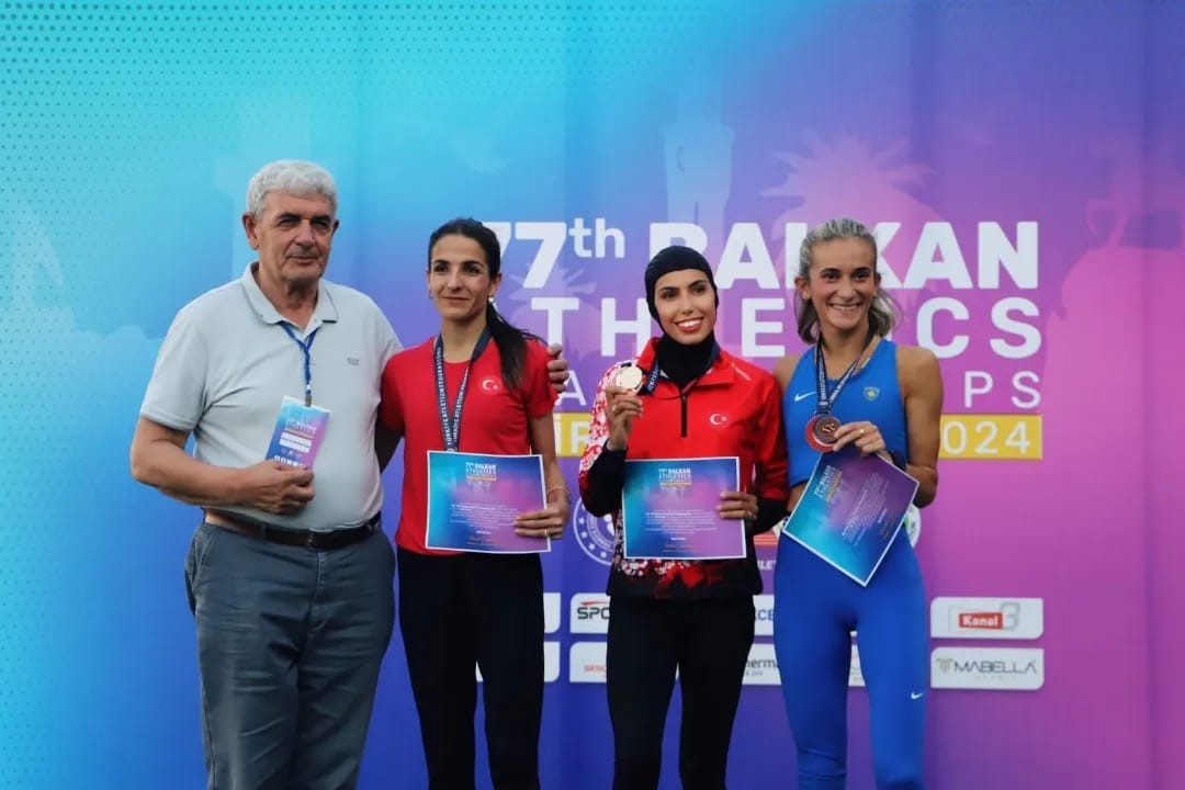 Türkiye’nin Yükselen Atletizm Yıldızı Burcu Subatan Balkan Şampiyonu!