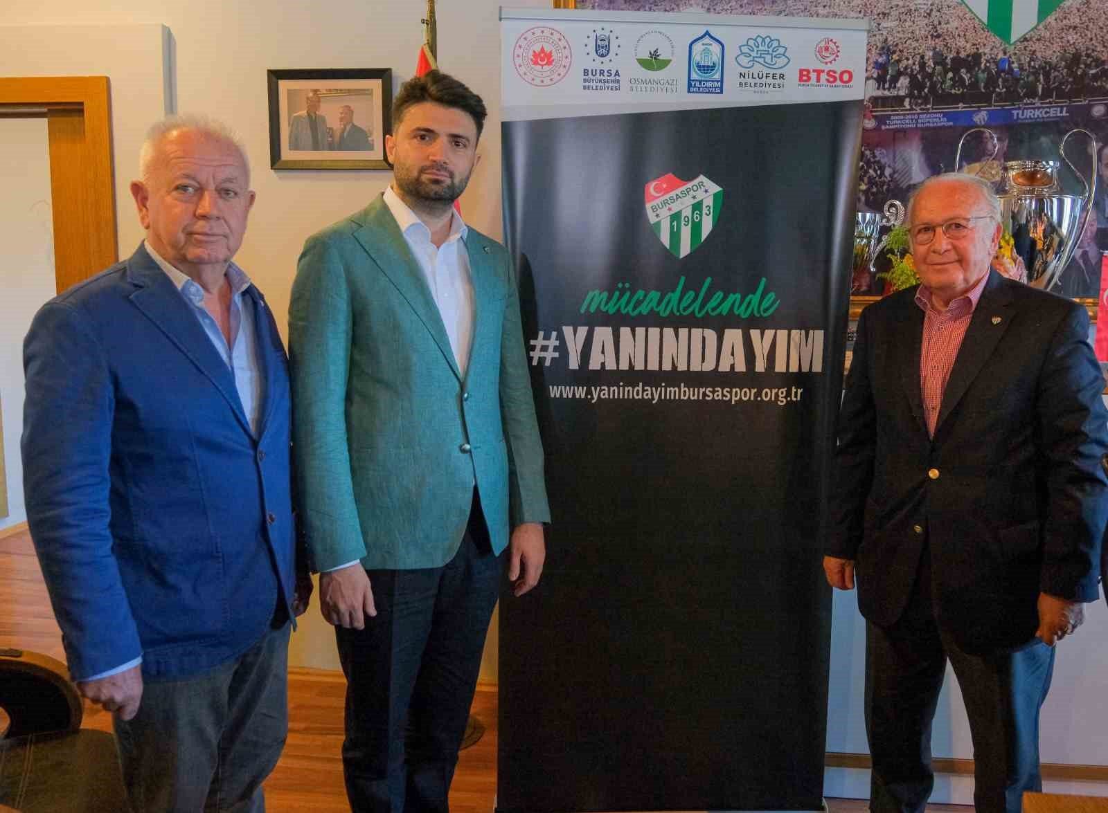 Yeşil-Beyaz Birlik: Bursaspor'un "Yanındayım" Kampanyası Güçleniyor