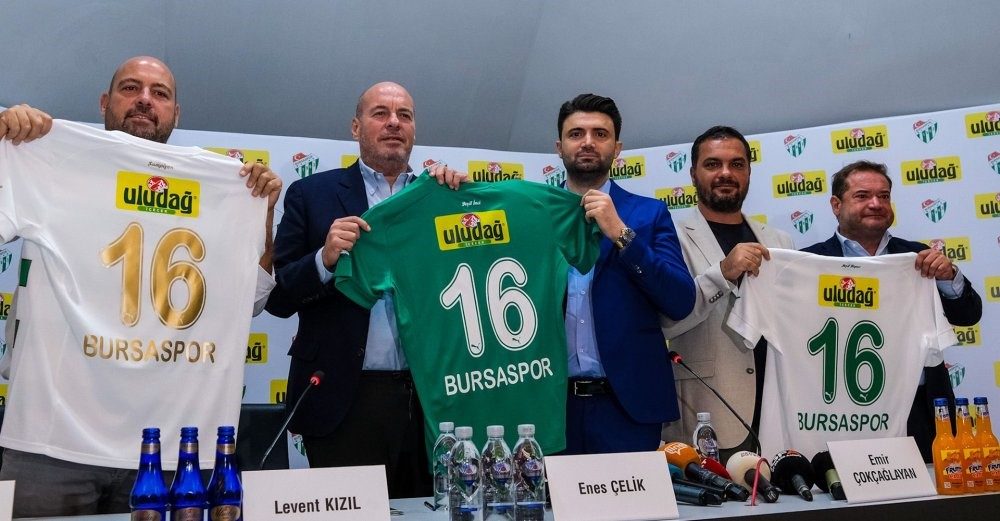 Uludağ İçecek, Bursaspor'un Sırtını Güçlendirdi