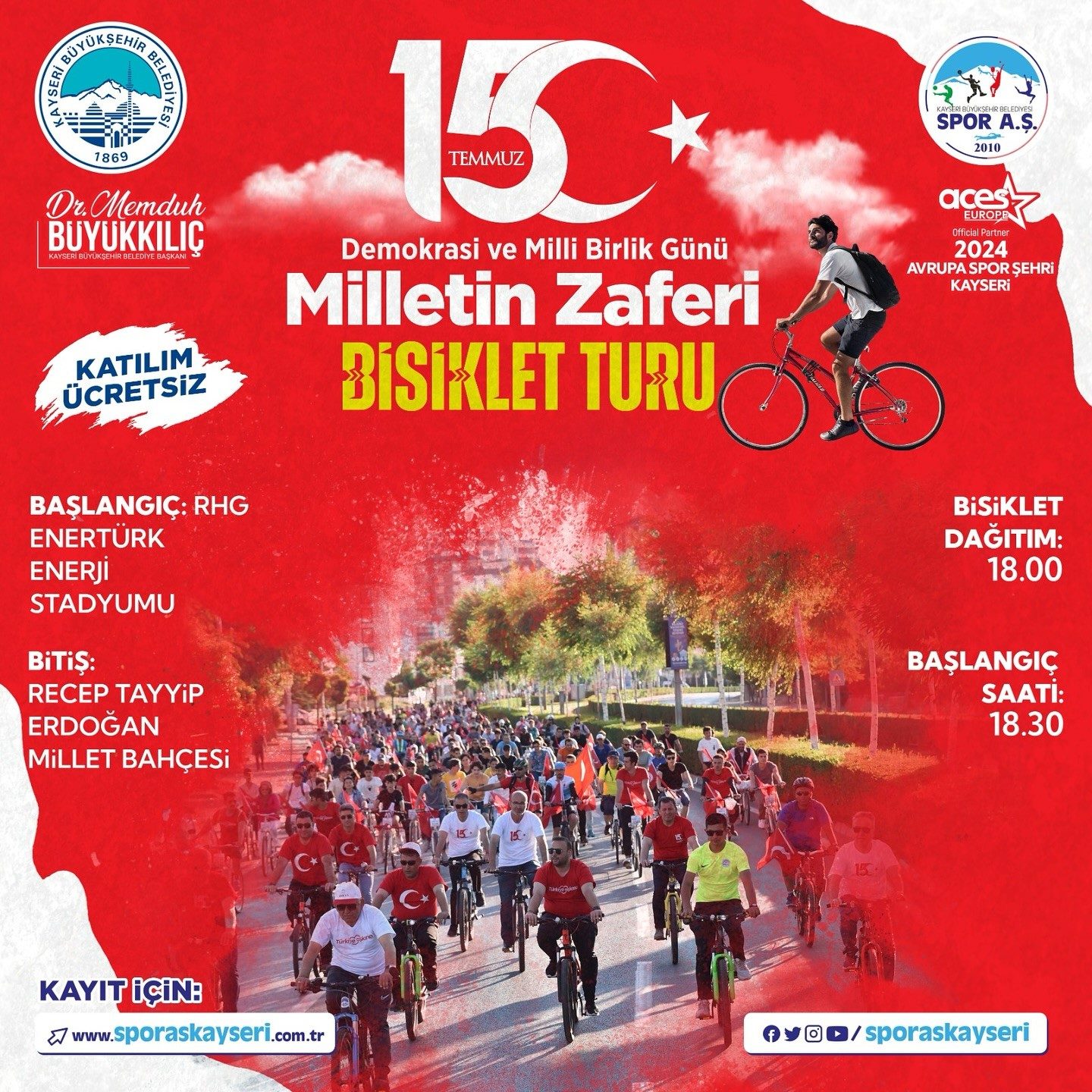 İstanbul'un İki Tekerleği 15 Temmuz'da Yollarda