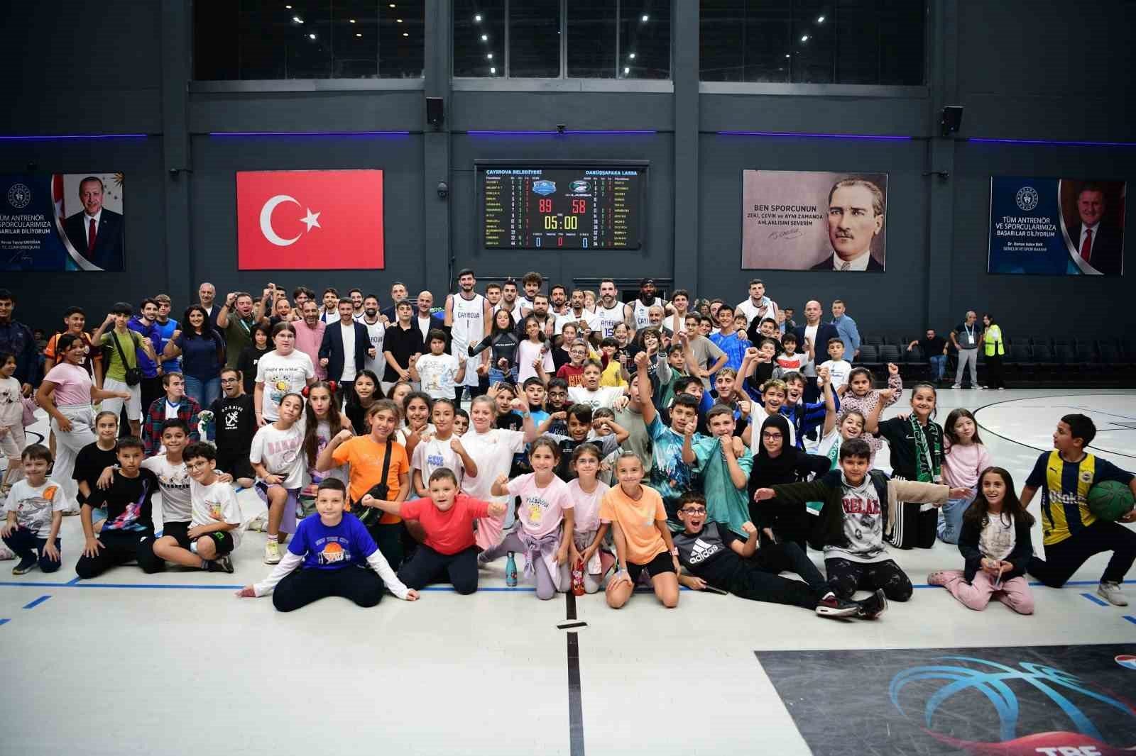 Çayırova Belediyesi, Türkiye Basketbol Ligi’ne galibiyetle başladı