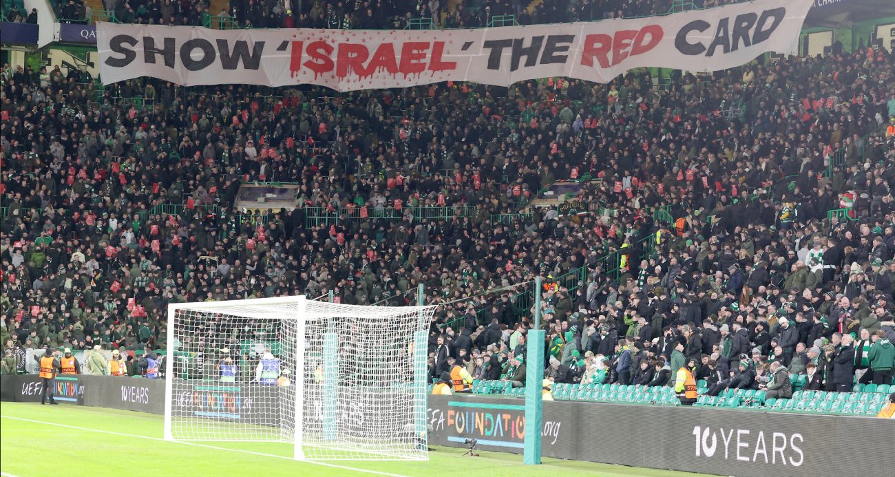 İsrail'e Karşı Kırmızı Kart: Celtic Taraftarları Boykot Çağrısı Yaptı
