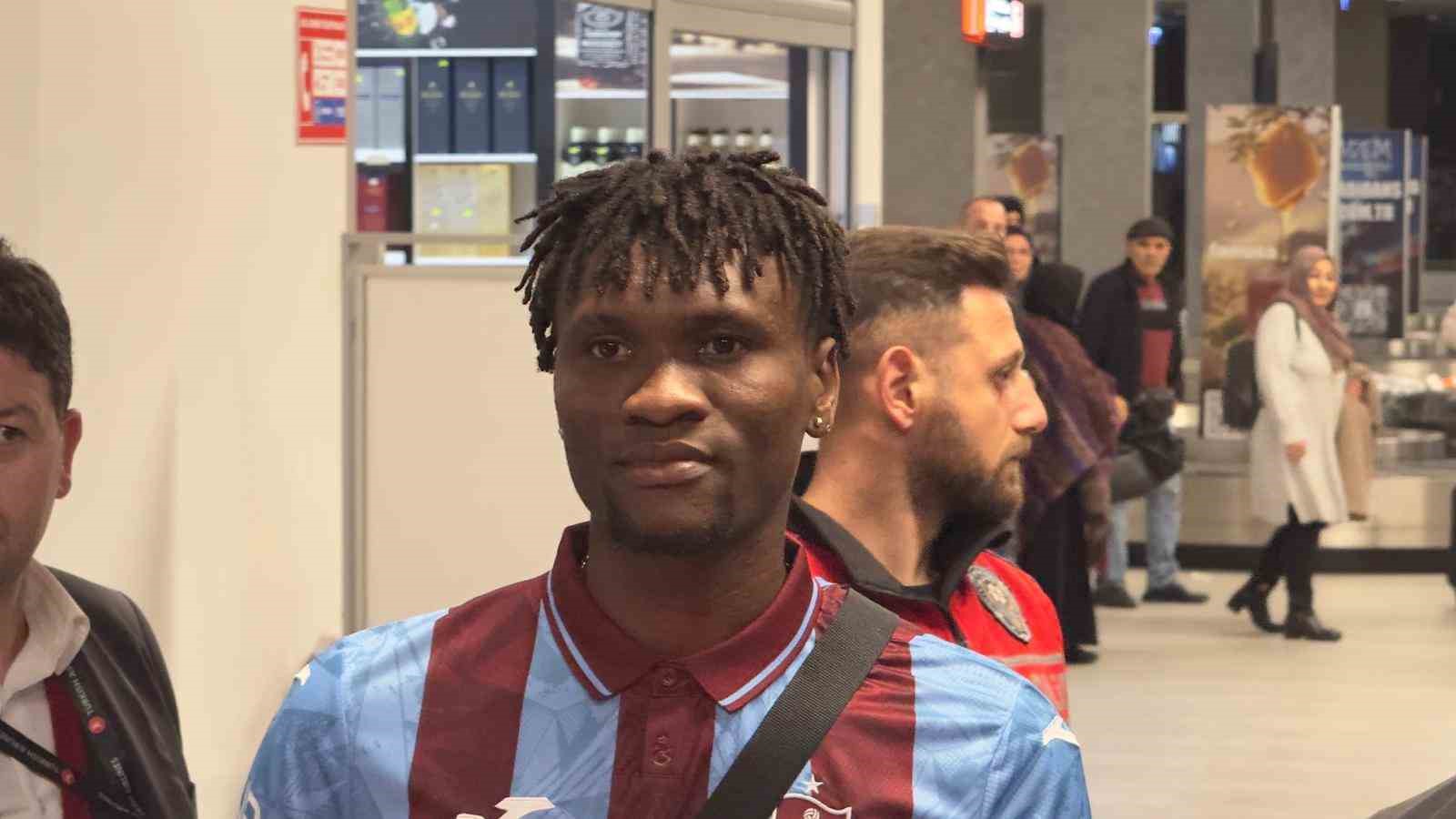 Chibuike Nwaiwu’ya Trabzon’da coşkulu karşılama