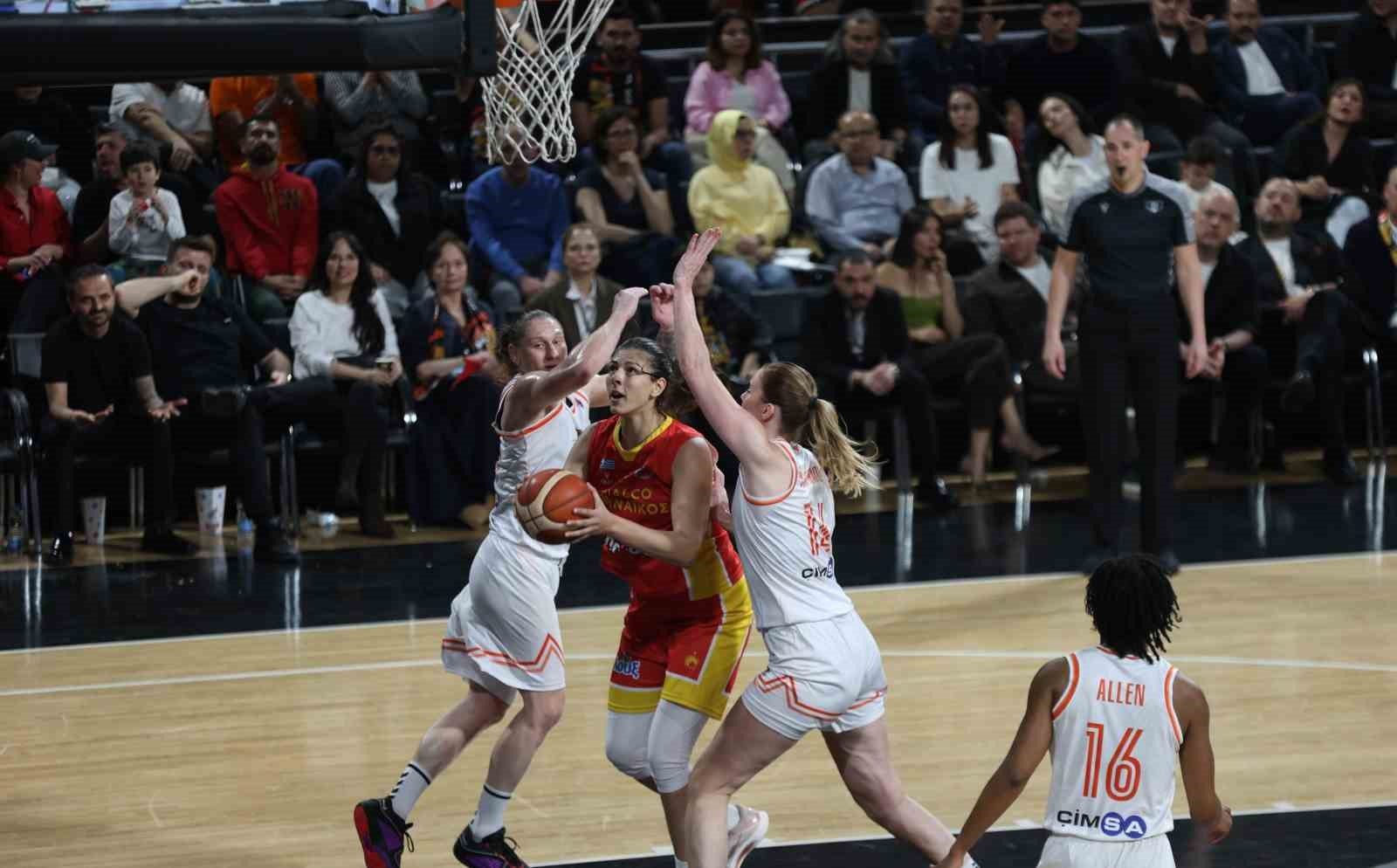 ÇİMSA ÇBK Mersin: 75 - Athinaikos Qualco: 77