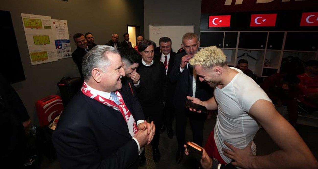 Cumhurbaşkanı Erdoğan, A Milli Futbol Takımı’nı tebrik etti