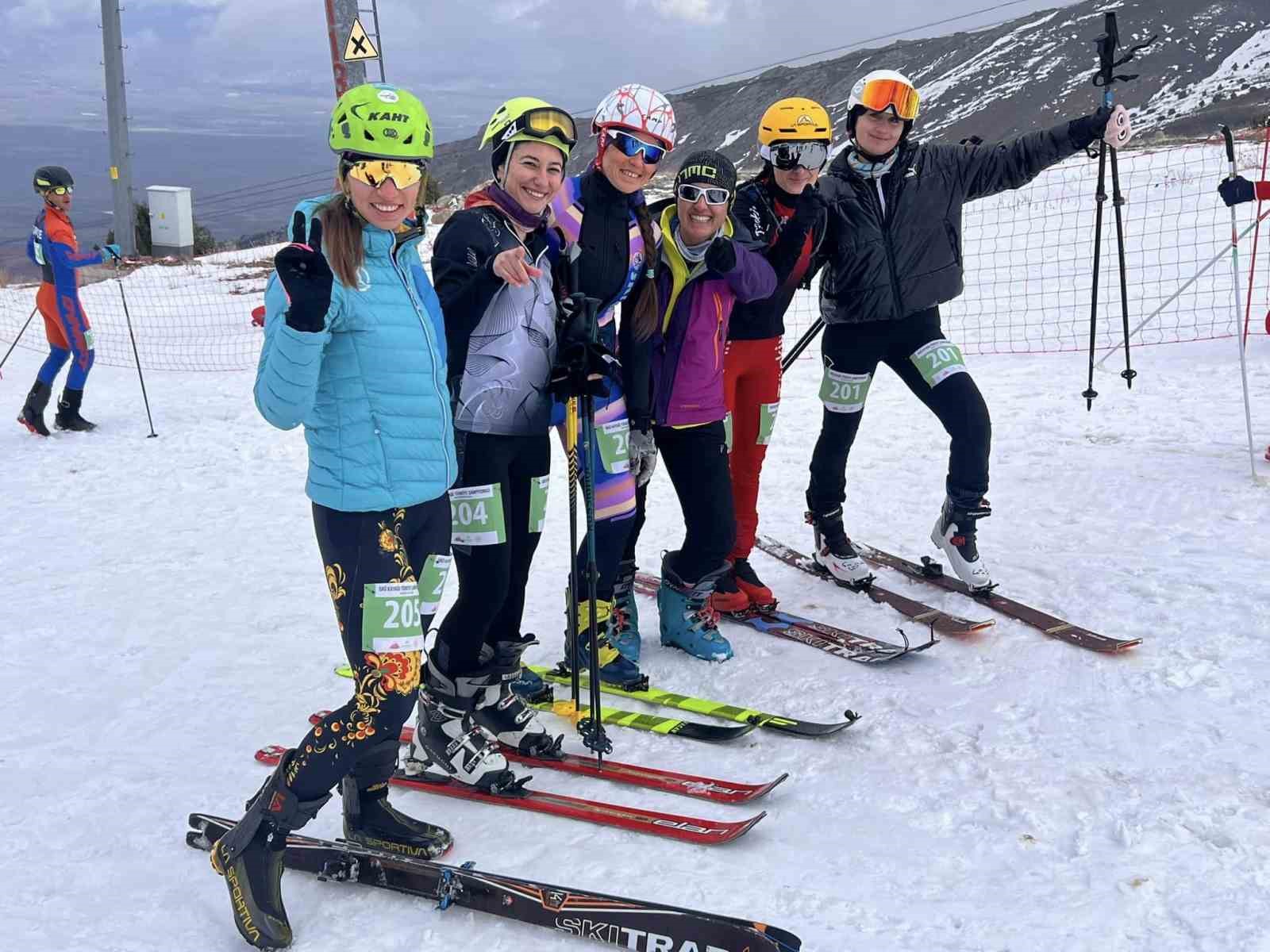 Dağ Kayağı Türkiye Şampiyonası Ergan’da yapıldı