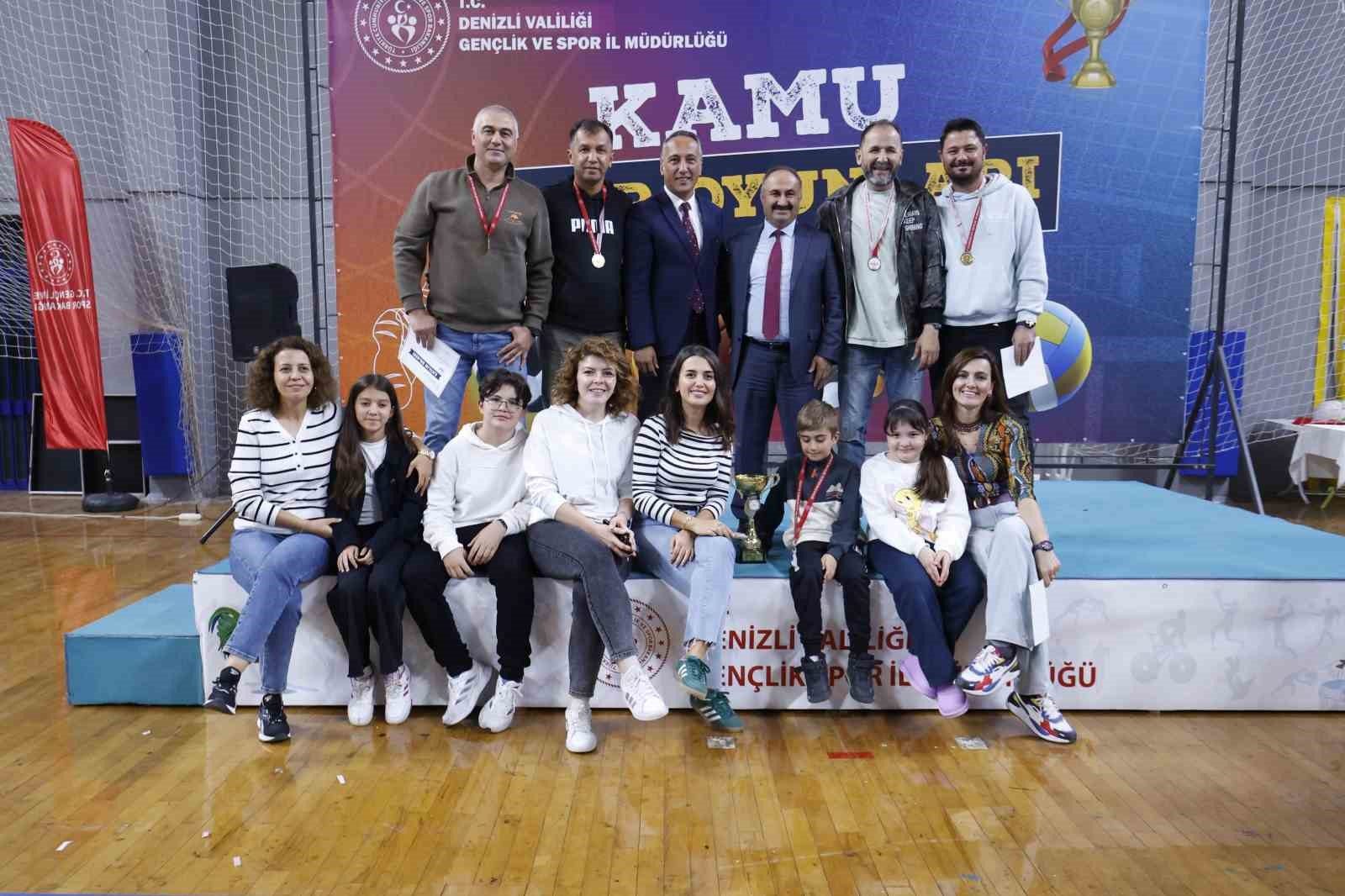 Denizli Kamu Spor Oyunlarında Buldan şampiyon oldu