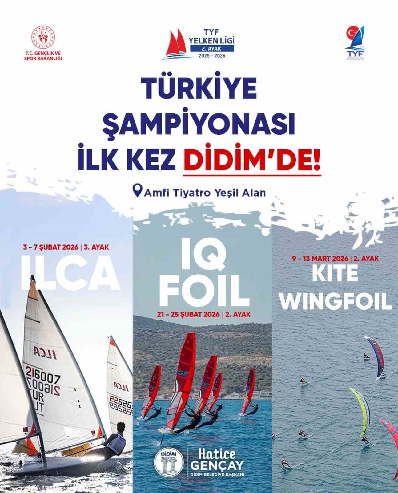 Didim, yelken yarışlarına ev sahipliği yapacak