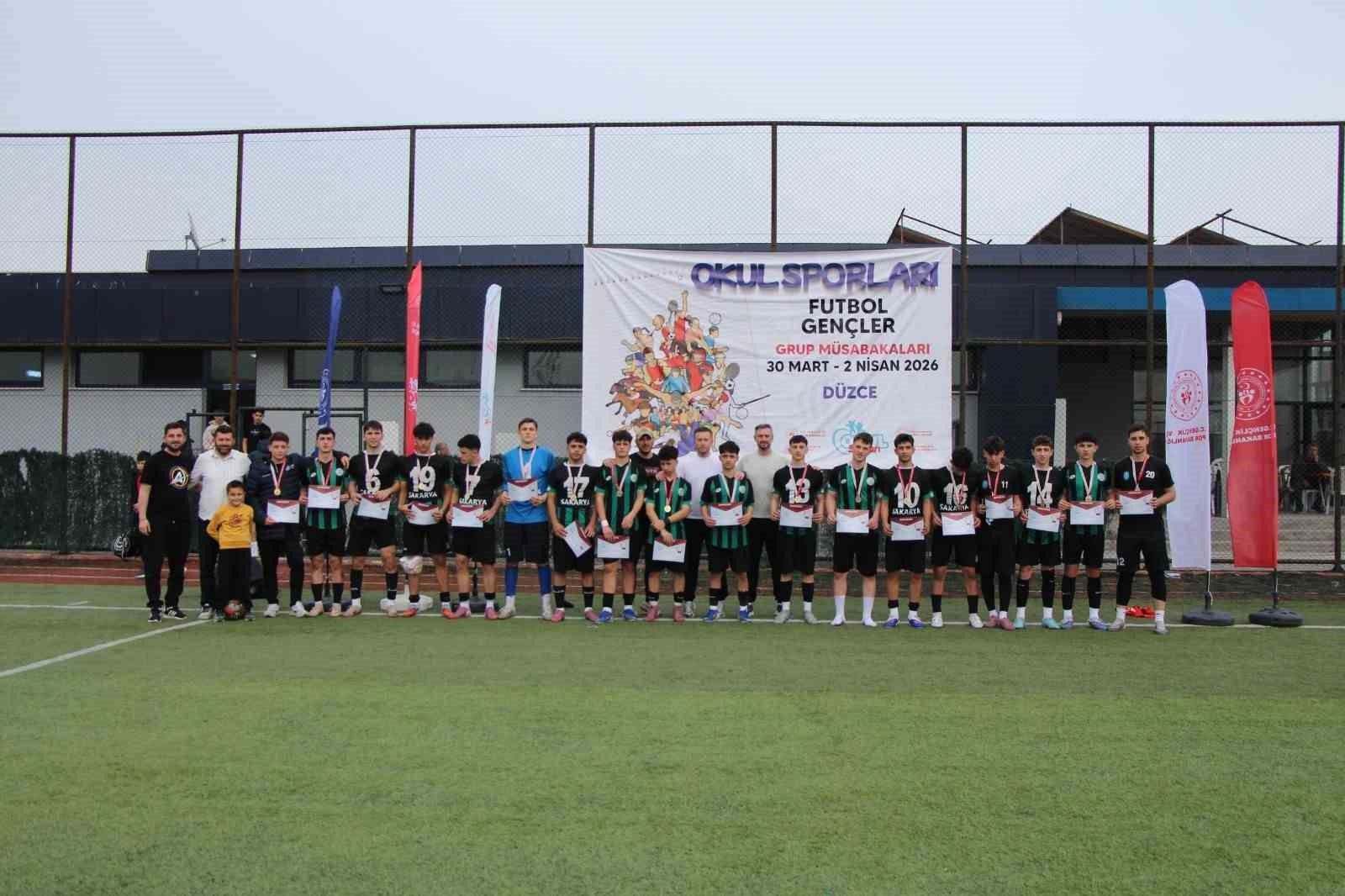 Düzce’de futbol şöleni sona erdi