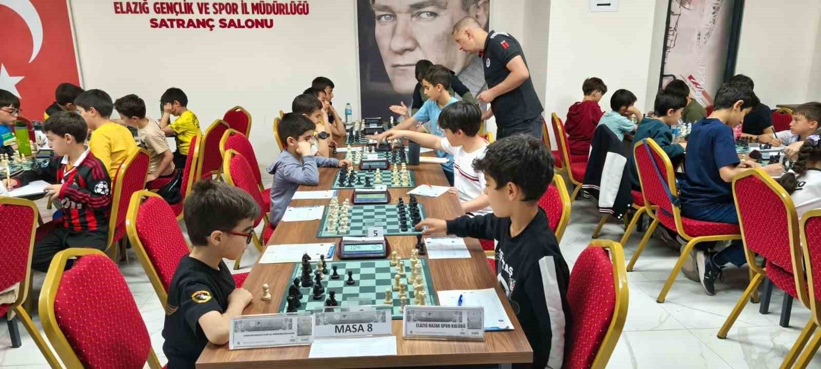Elazığ’da satranç heyecanı devam ediyor