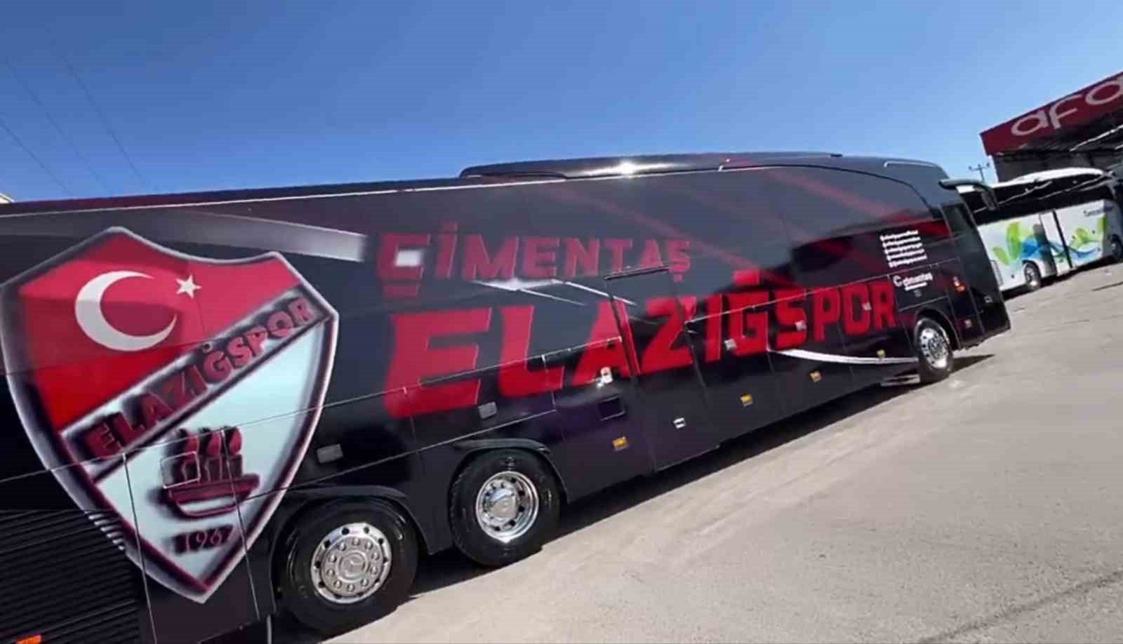 Elazığspor'un Otobüsü Yepyeni Bir Görünümle Sahaya Çıkıyor