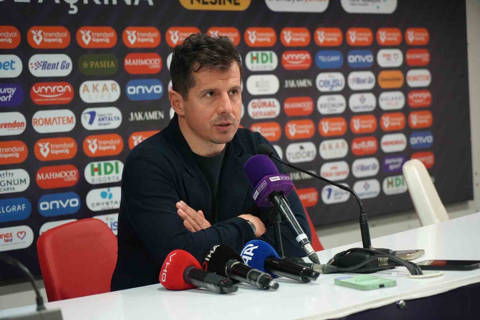 Emre Belözoğlu: "Bugün sahada inanan bir takım vardı"
